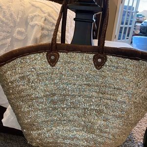 GUC Sequin tote from Anthropology